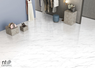 Керамогранит NT Ceramic Marmo Statuario Endless арт. NTT99506P (60x120) полированный